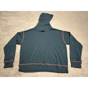 Anthropologie Sundry Womens Pullover Hoodie Sweatshirt Pocket Size XL